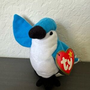 TY Teenie Beanie Baby Rocket the Bluejay